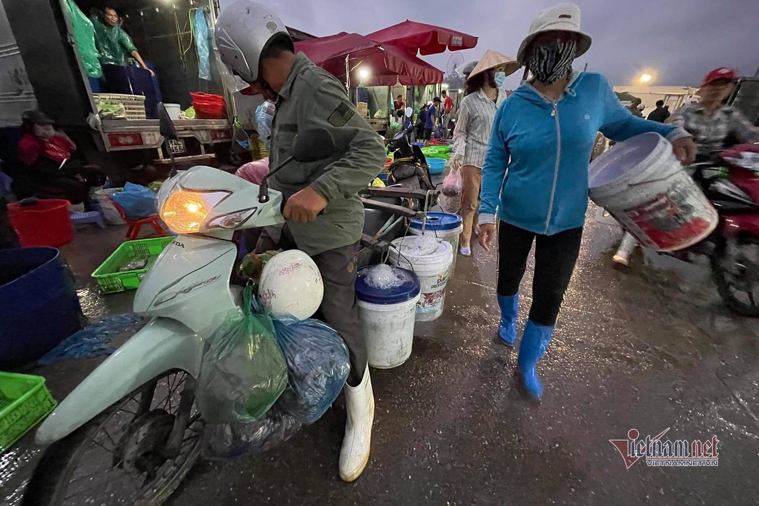 Chợ cá không ngủ nhộn nhịp nhất Hạ Long - 11 Chợ cá không ngủ nhộn nhịp nhất Hạ Long - 11