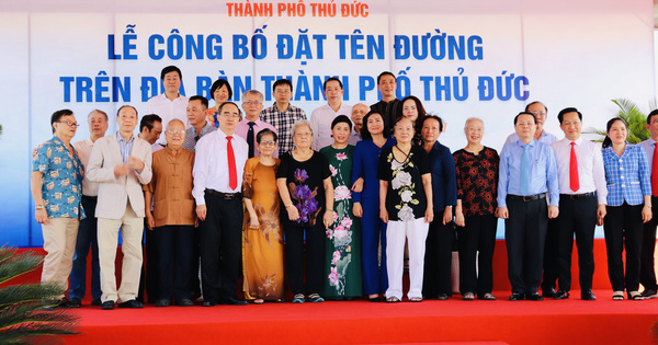TP HCM: Chính thức đặt tên mới cho 20 tuyến đường ở TP Thủ Đức - 1 TP HCM: Chính thức đặt tên mới cho 20 tuyến đường ở TP Thủ Đức - 1