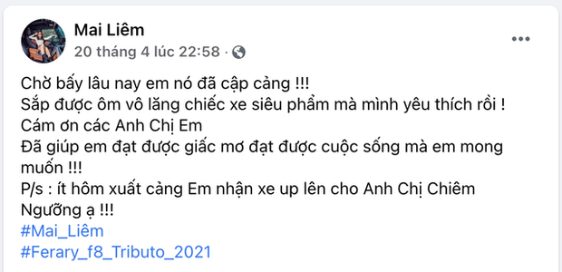 Chân dung cô gái trẻ vừa sắm Ferrari F8 Tributo tại Việt Nam: Từng sở hữu 2 chiếc Mercedes bạc tỷ, sắm cả biệt phủ cho bố mẹ - 2 Chân dung cô gái trẻ vừa sắm Ferrari F8 Tributo tại Việt Nam: Từng sở hữu 2 chiếc Mercedes bạc tỷ, sắm cả biệt phủ cho bố mẹ - 2