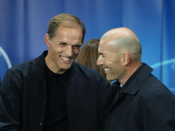 Zidane chưa từng thắng Tuchel tại Champions League Zidane chưa từng thắng Tuchel tại Champions League