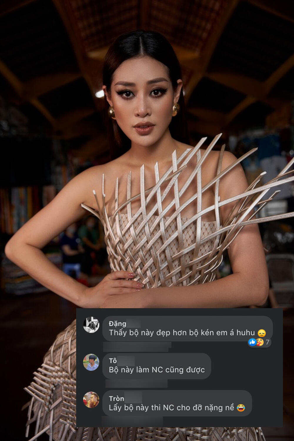Thiết kế lấy cảm hứng 'Chợ Bến Thành' của Khánh Vân được fan khuyên thay thế National Costume Kén Em? - 3 Thiết kế lấy cảm hứng 'Chợ Bến Thành' của Khánh Vân được fan khuyên thay thế National Costume Kén Em? - 3