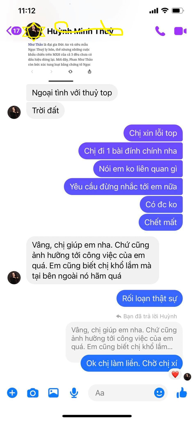 Phản ứng của Thủy Top khi bị nghi ngờ ngoại tình với chồng Phan Như Thảo - 1 Phản ứng của Thủy Top khi bị nghi ngờ ngoại tình với chồng Phan Như Thảo - 1