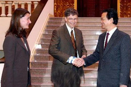 Vợ chồng Bill Gates đã đầu tư bao nhiêu vào Việt Nam qua quỹ Bill & Melinda Gates? - 1 Vợ chồng Bill Gates đã đầu tư bao nhiêu vào Việt Nam qua quỹ Bill & Melinda Gates? - 1