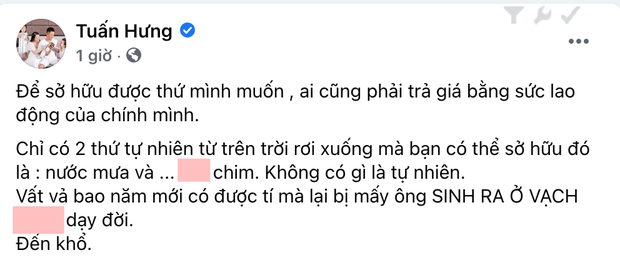 Tuấn Hưng khoe xế xịn hơn chục tỷ nhưng viết caption tục tĩu kèm dáng ngồi lộ điểm nhạy cảm, dân mạng la ó: Anh làm sao vậy? - 1 Tuấn Hưng khoe xế xịn hơn chục tỷ nhưng viết caption tục tĩu kèm dáng ngồi lộ điểm nhạy cảm, dân mạng la ó: Anh làm sao vậy? - 1