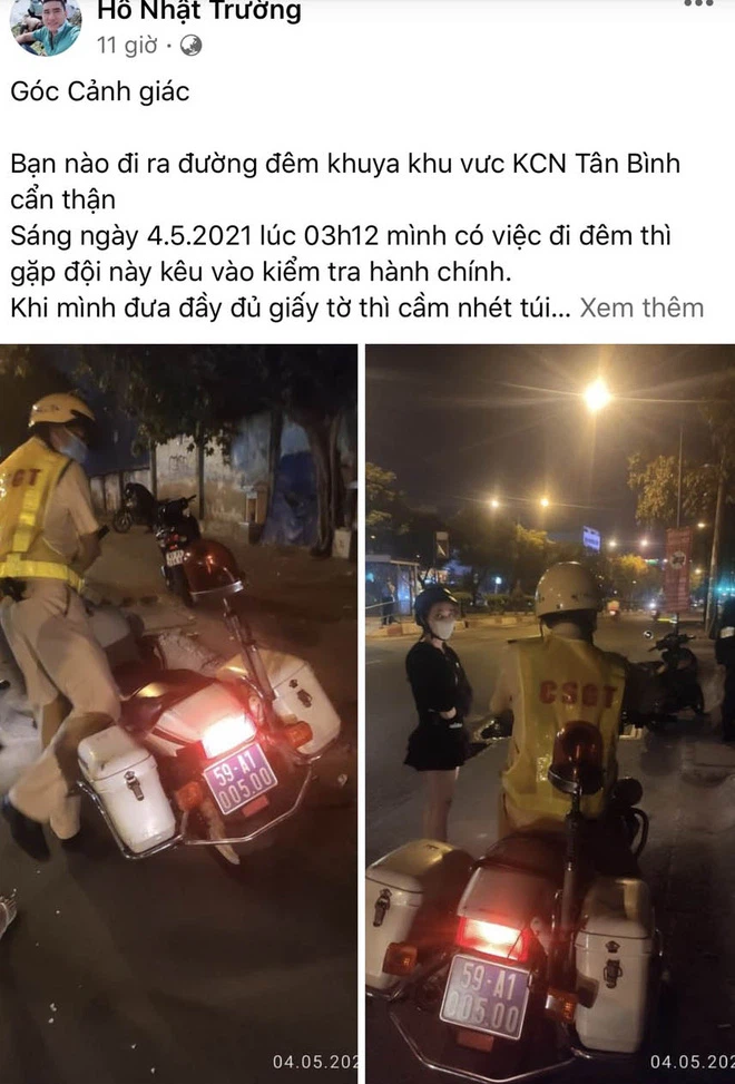 PC08 yêu cầu xác minh thông tin 'tố' CSGT vô cớ giữ giấy tờ của người đàn ông PC08 yêu cầu xác minh thông tin 'tố' CSGT vô cớ giữ giấy tờ của người đàn ông