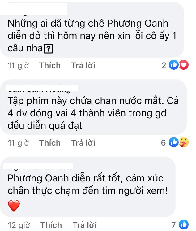 Phương Oanh - Công Lý được dân mạng khen diễn xuất sắc, đầy cảm xúc khiến Mạnh Trường, Đình Tú cũng phải bật khóc - 7 Phương Oanh - Công Lý được dân mạng khen diễn xuất sắc, đầy cảm xúc khiến Mạnh Trường, Đình Tú cũng phải bật khóc - 7