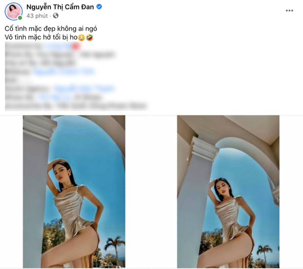 Đỏ mặt với loạt ảnh Cẩm Đan diện váy hở bạo phô diễn gần hết vòng 3, sexy thế bảo sao đại gia Đức Huy mê mệt? Đỏ mặt với loạt ảnh Cẩm Đan diện váy hở bạo phô diễn gần hết vòng 3, sexy thế bảo sao đại gia Đức Huy mê mệt?
