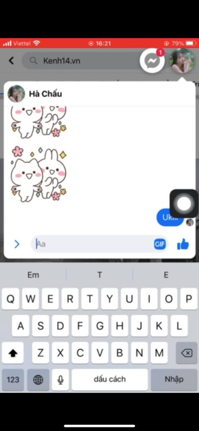 Hot: Messenger trên iPhone chính thức có bong bóng chat - 5 Hot: Messenger trên iPhone chính thức có bong bóng chat - 5