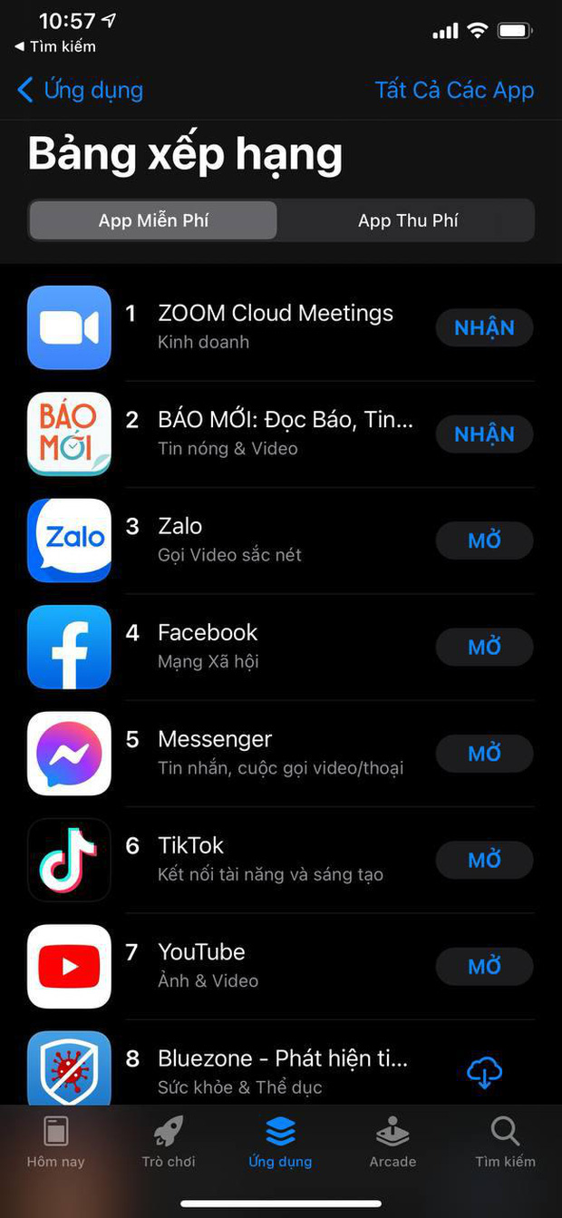 Top 1 App Store gọi tên ứng dụng gây 'ám ảnh' nhất mùa Covid, xoá đi bao lần vẫn phải tải lại Top 1 App Store gọi tên ứng dụng gây 'ám ảnh' nhất mùa Covid, xoá đi bao lần vẫn phải tải lại