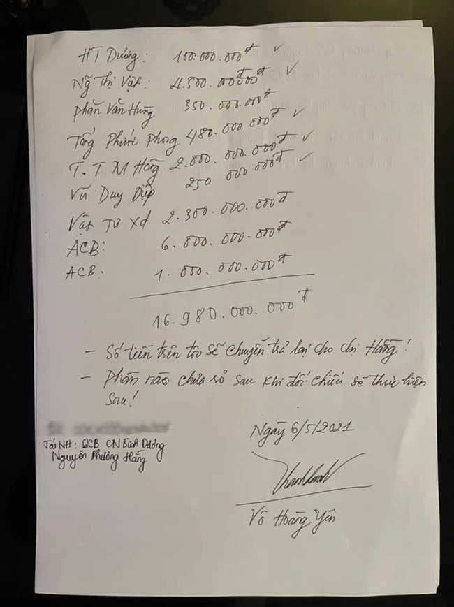NÓNG: 'Thần y' Võ Hoàng Yên đã chuyển khoản trả lại vợ chồng ông Dũng "lò vôi" gần 17 tỷ đồng - 1 NÓNG: 'Thần y' Võ Hoàng Yên đã chuyển khoản trả lại vợ chồng ông Dũng "lò vôi" gần 17 tỷ đồng - 1