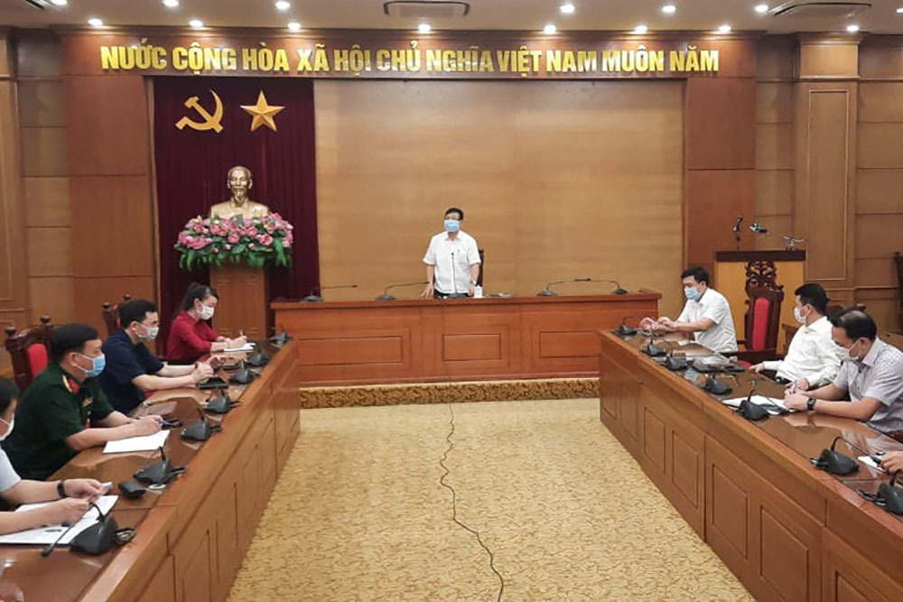 Vĩnh Phúc đề xuất giãn cách xã hội toàn tỉnh Vĩnh Phúc đề xuất giãn cách xã hội toàn tỉnh