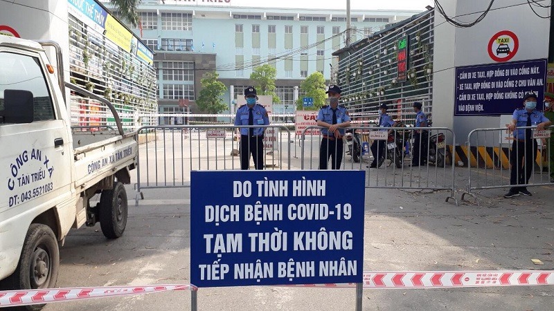 Phong tỏa ba cơ sở của Bệnh viện K do ghi nhận 10 ca dương tính nCoV Phong tỏa ba cơ sở của Bệnh viện K do ghi nhận 10 ca dương tính nCoV