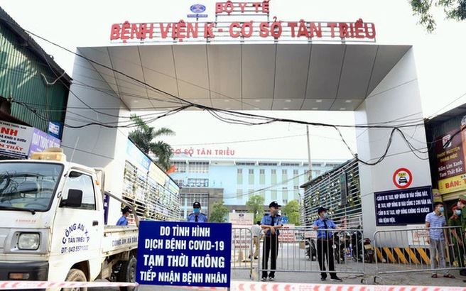 Hà Nội: Hai mẹ con ở Chương Mỹ mắc Covid-19 phát hiện ở Bệnh viện K Tân Triều Hà Nội: Hai mẹ con ở Chương Mỹ mắc Covid-19 phát hiện ở Bệnh viện K Tân Triều