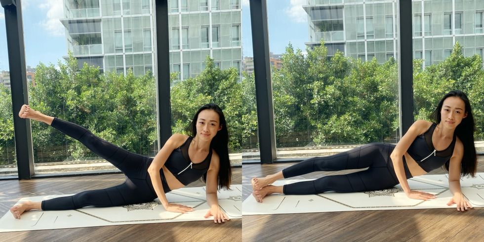 10 phút mỗi ngày với 5 động tác này: 7 ngày sau thấy rõ kết quả chân thon bụng gọn, vòng 3 cũng nở nang hơn - 3 10 phút mỗi ngày với 5 động tác này: 7 ngày sau thấy rõ kết quả chân thon bụng gọn, vòng 3 cũng nở nang hơn - 3