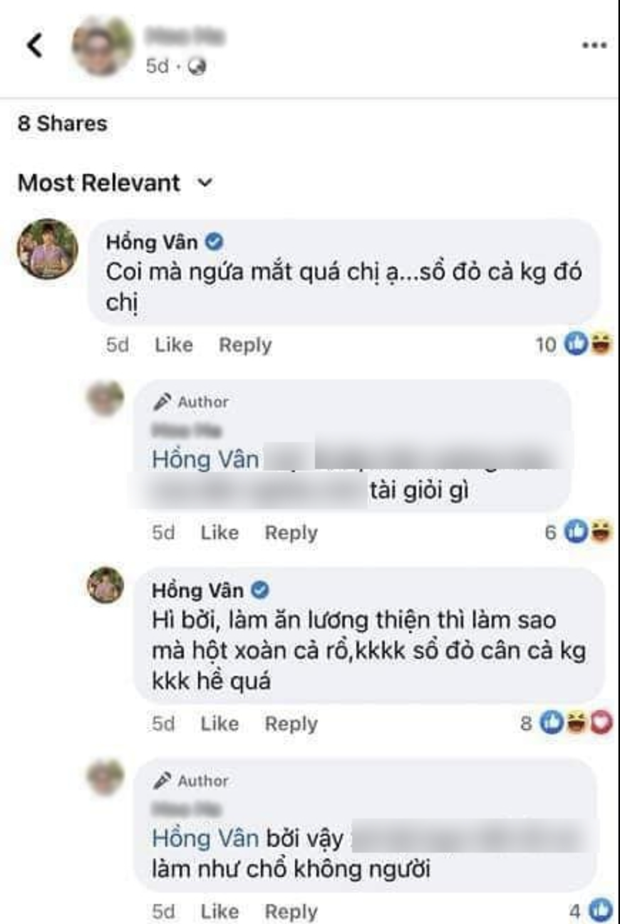 Mỉa mai bà Phương Hằng làm giàu bất chính, NSND Hồng Vân bị chính chủ livestream nói gay gắt Mỉa mai bà Phương Hằng làm giàu bất chính, NSND Hồng Vân bị chính chủ livestream nói gay gắt