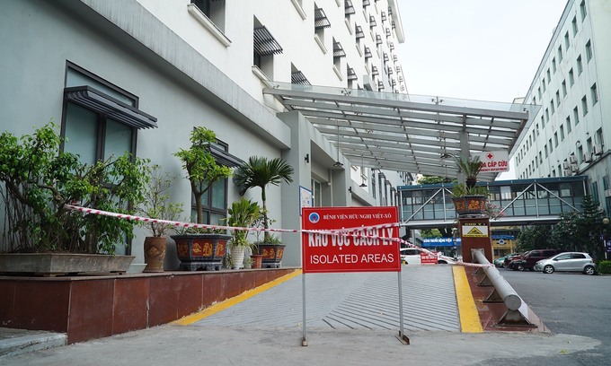 Phong tỏa khoa Cấp cứu, Bệnh viện Hữu nghị Việt Xô Phong tỏa khoa Cấp cứu, Bệnh viện Hữu nghị Việt Xô