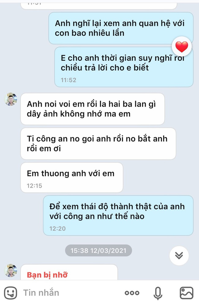 Vụ con gái tố bị cha dùng vũ lực hiếp dâm ở Phú Thọ: Lộ tin nhắn cầu xin tha thứ của người cha, dù trước đó một mực chối tội - 1 Vụ con gái tố bị cha dùng vũ lực hiếp dâm ở Phú Thọ: Lộ tin nhắn cầu xin tha thứ của người cha, dù trước đó một mực chối tội - 1