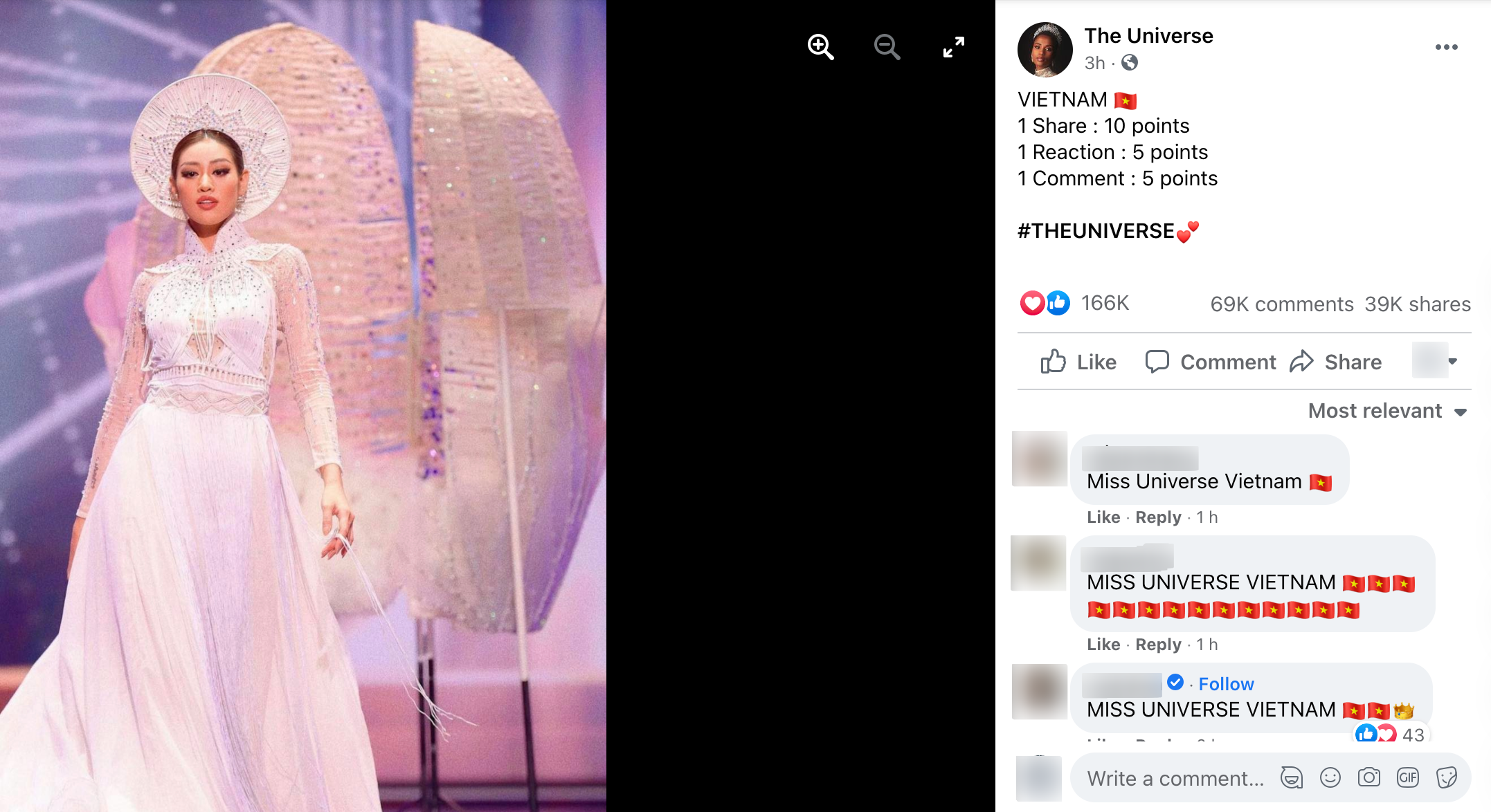 Cảnh báo: Xuất hiện fanpage Miss Universe giả mạo câu like share trắng trợn bằng vote giả, khiến trăm nghìn người đổ xô bình chọn - 2 Cảnh báo: Xuất hiện fanpage Miss Universe giả mạo câu like share trắng trợn bằng vote giả, khiến trăm nghìn người đổ xô bình chọn - 2