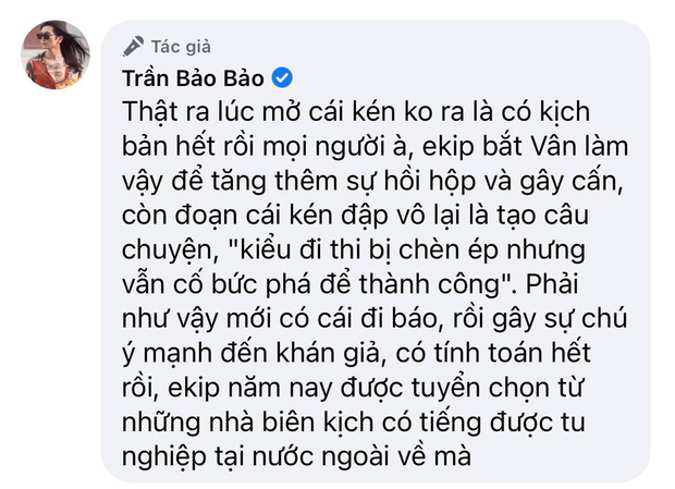 BB Trần tiết lộ sự cố quốc phục của Khánh Vân tại Miss Universe là cố tình, tiếc nuối vì không 'rớt luôn mấy cuộn tơ' - 1 BB Trần tiết lộ sự cố quốc phục của Khánh Vân tại Miss Universe là cố tình, tiếc nuối vì không 'rớt luôn mấy cuộn tơ' - 1