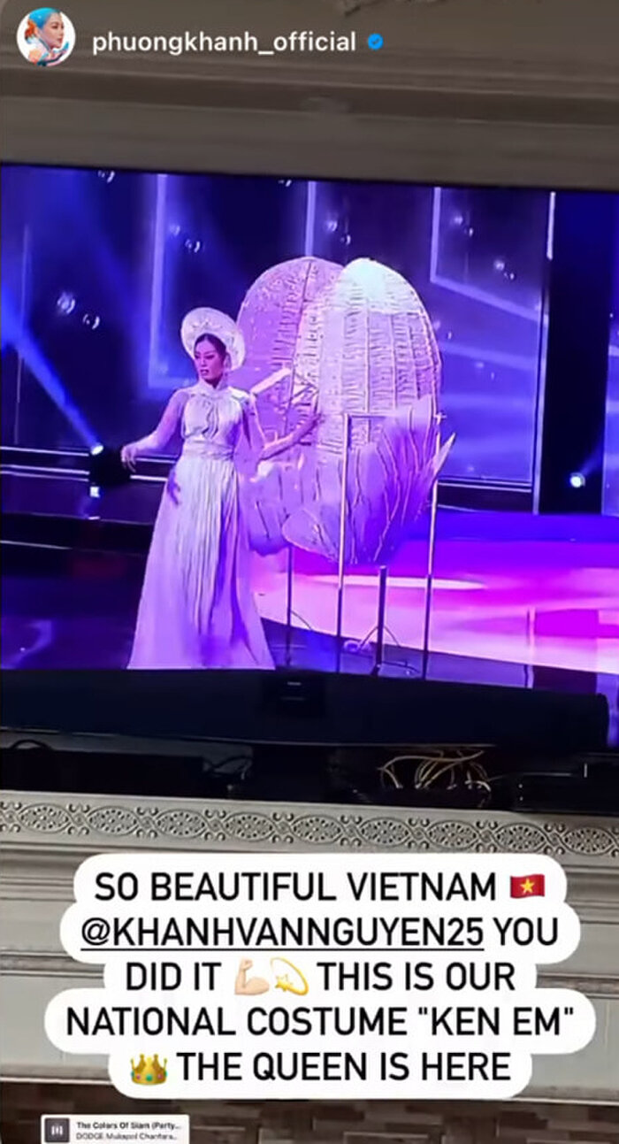 Dàn hoa hậu khen ngợi màn trình diễn Kén Em, cổ vũ Khánh Vân trước thềm Bán kết Miss Universe 2020 - 3 Dàn hoa hậu khen ngợi màn trình diễn Kén Em, cổ vũ Khánh Vân trước thềm Bán kết Miss Universe 2020 - 3