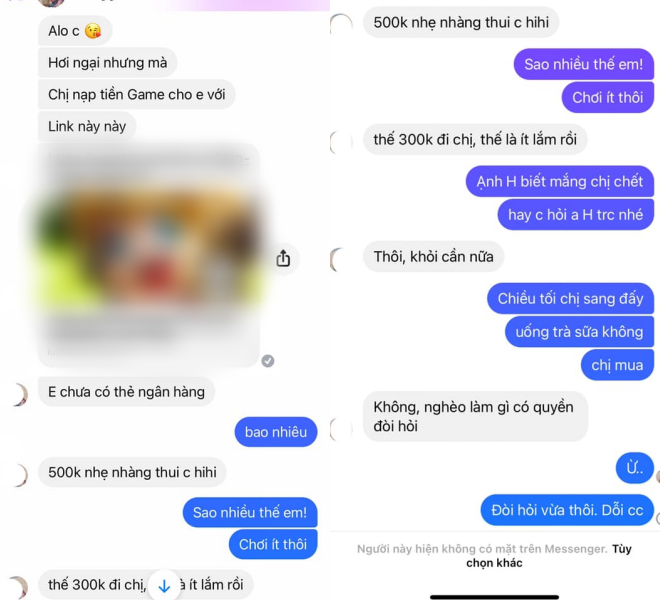 Chưa cưới nhưng bị em người yêu ngày ngày xin đồ, tin nhắn cuối khiến cô gái tính chuyện chia tay - 2 Chưa cưới nhưng bị em người yêu ngày ngày xin đồ, tin nhắn cuối khiến cô gái tính chuyện chia tay - 2