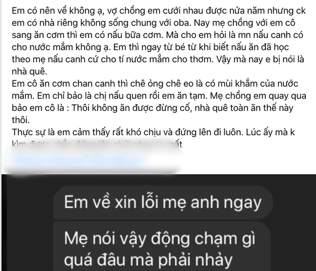 Nàng dâu đứng dậy ngay khỏi mâm cơm sau một lời nhận xét của mẹ chồng, thế nhưng phản ứng của chồng mới khiến người ta bức xúc! Nàng dâu đứng dậy ngay khỏi mâm cơm sau một lời nhận xét của mẹ chồng, thế nhưng phản ứng của chồng mới khiến người ta bức xúc!