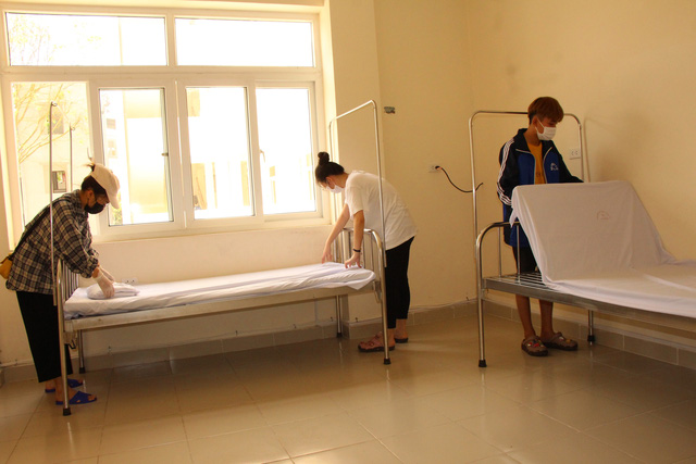 Hình ảnh bệnh viện dã chiến ở Hải Dương trước giờ đón 150 bệnh nhân từ Bệnh viện K - 11 Hình ảnh bệnh viện dã chiến ở Hải Dương trước giờ đón 150 bệnh nhân từ Bệnh viện K - 11
