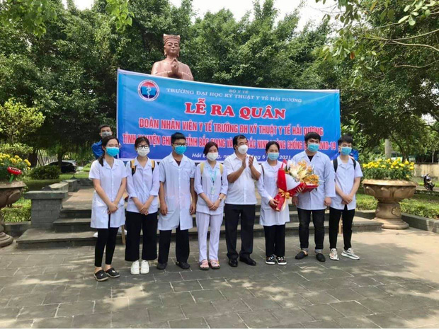 267 sinh viên trường Đại học Kỹ thuật Y tế Hải Dương lên đường chi viện Bắc Giang, Bắc Ninh 267 sinh viên trường Đại học Kỹ thuật Y tế Hải Dương lên đường chi viện Bắc Giang, Bắc Ninh