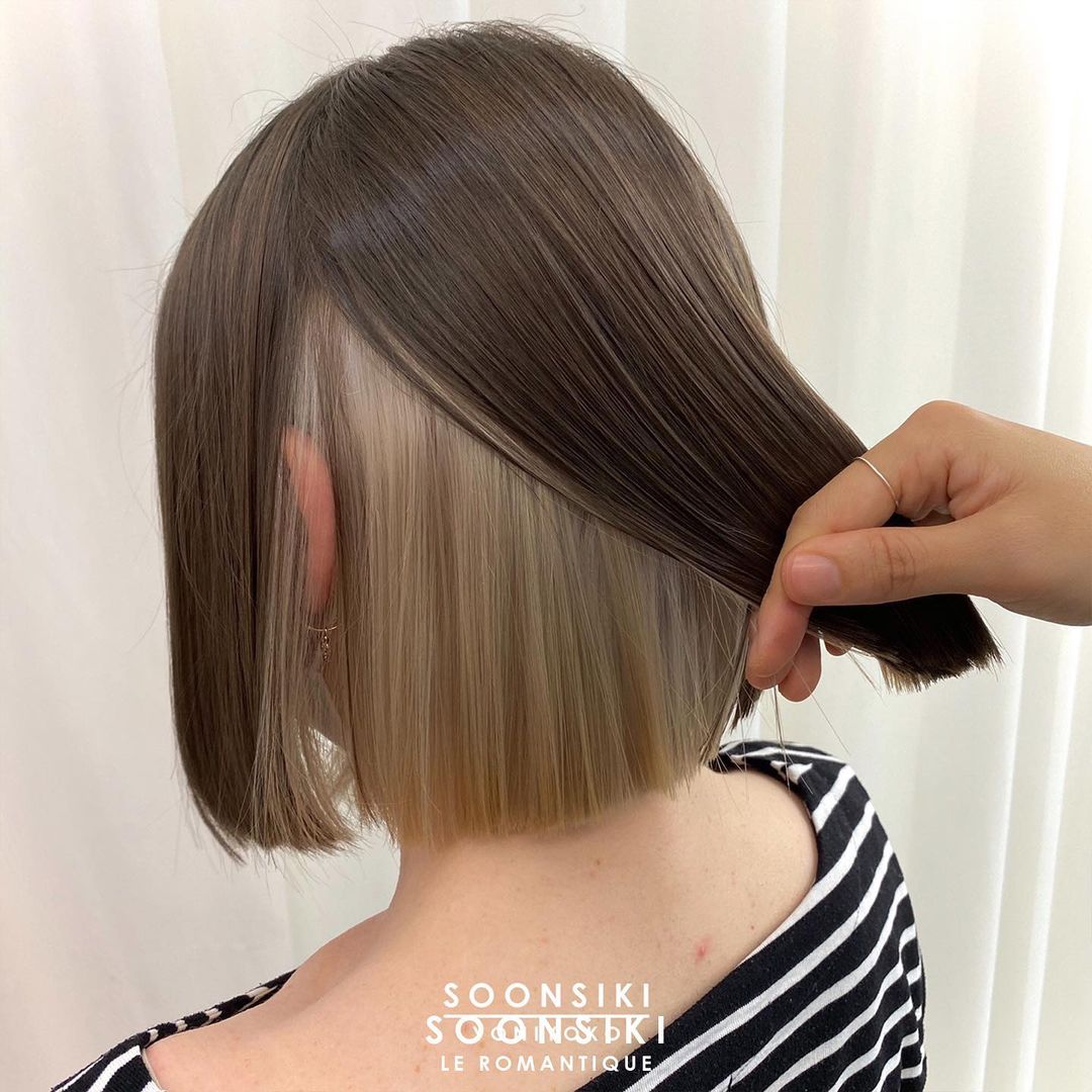 4 style nhuộm tóc nửa vời đình đám ở Hàn: Nhìn cool điên lên, lại hợp ai thích đu trend tẩy tóc nhưng hay rén 4 style nhuộm tóc nửa vời đình đám ở Hàn: Nhìn cool điên lên, lại hợp ai thích đu trend tẩy tóc nhưng hay rén