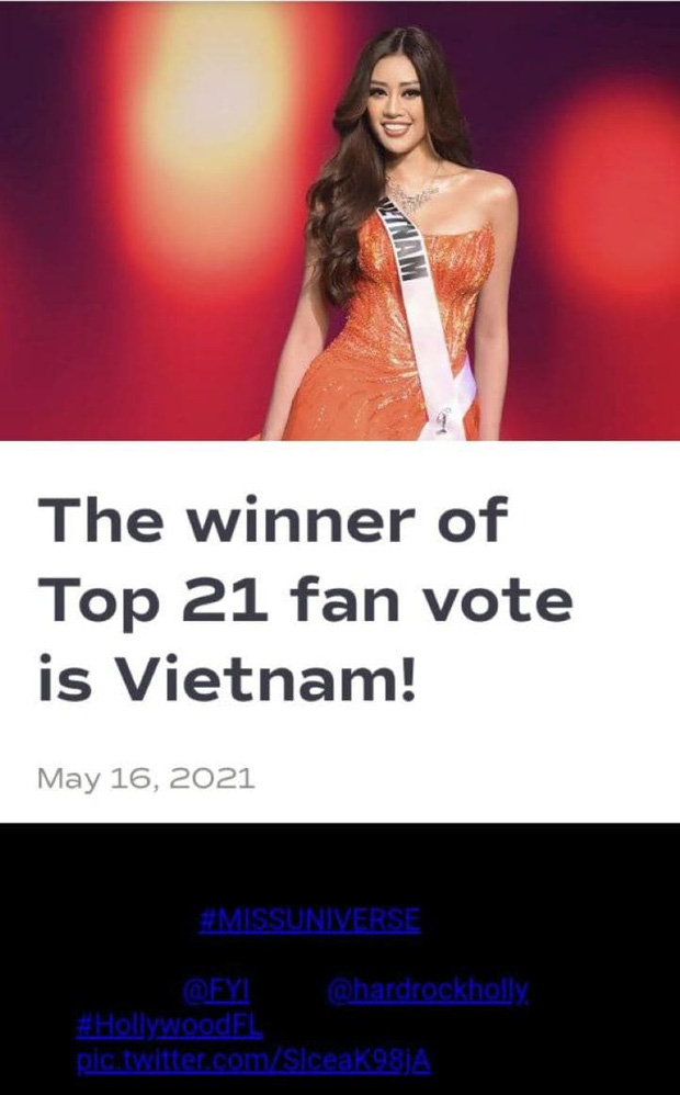 Phản ứng gây sốt của Khánh Vân khi biết tin mình lập kỷ lục vote cao nhất lịch sử Miss Universe - 2 Phản ứng gây sốt của Khánh Vân khi biết tin mình lập kỷ lục vote cao nhất lịch sử Miss Universe - 2