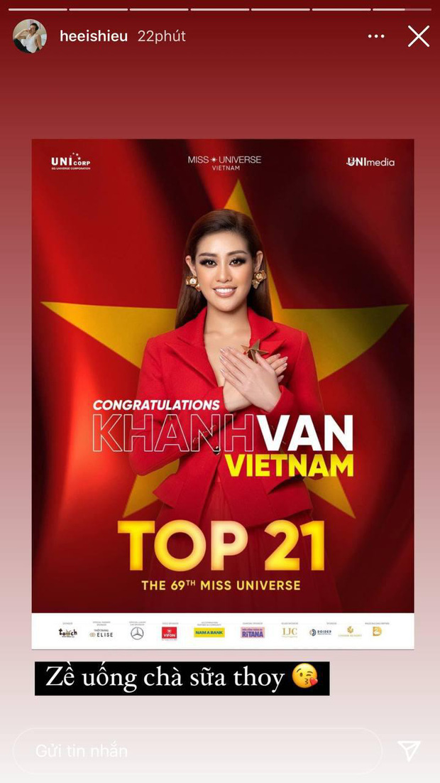 Khánh Vân lọt top 21 Miss Universe 2020, em trai nhắn gửi đúng 5 chữ nhưng đi vào lòng người - 1 Khánh Vân lọt top 21 Miss Universe 2020, em trai nhắn gửi đúng 5 chữ nhưng đi vào lòng người - 1