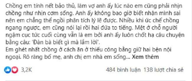 Chồng dọa cấm cửa nếu vợ đưa con về ngoại chơi và màn trở lại 'lợi hại' ngày hôm sau của cô mới khiến anh choáng váng Chồng dọa cấm cửa nếu vợ đưa con về ngoại chơi và màn trở lại 'lợi hại' ngày hôm sau của cô mới khiến anh choáng váng