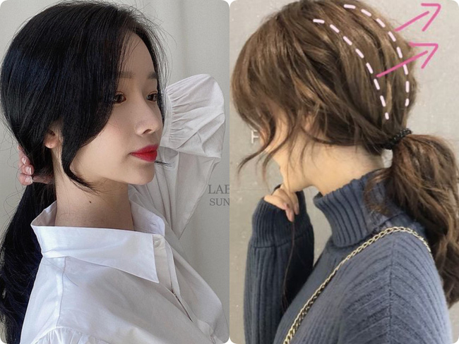 Hair stylist bật mí chiêu buộc tóc thấp tạo góc nghiêng thần thánh, giúp mặt thon gọn mà gái Hàn mới biết - 5 Hair stylist bật mí chiêu buộc tóc thấp tạo góc nghiêng thần thánh, giúp mặt thon gọn mà gái Hàn mới biết - 5