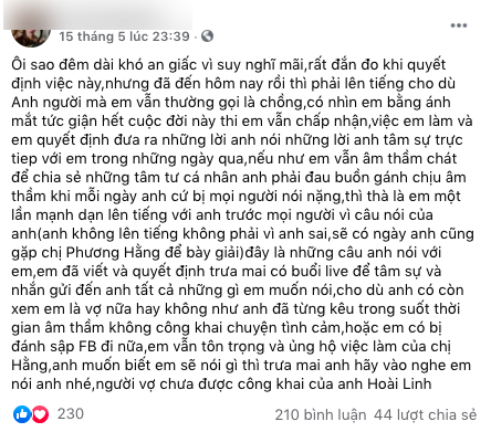 NÓNG: Nữ ca sĩ tự nhận là vợ chưa từng công khai của Hoài Linh kèm bằng chứng, lên tiếng để bảo vệ nam NS trước bà Phương Hằng? NÓNG: Nữ ca sĩ tự nhận là vợ chưa từng công khai của Hoài Linh kèm bằng chứng, lên tiếng để bảo vệ nam NS trước bà Phương Hằng?