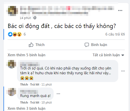 NÓNG: Động đất 14 lần trong 2 tiếng ở Vân Nam (TQ), nhiều tòa nhà ở Hà Nội cảm nhận rõ rung lắc NÓNG: Động đất 14 lần trong 2 tiếng ở Vân Nam (TQ), nhiều tòa nhà ở Hà Nội cảm nhận rõ rung lắc