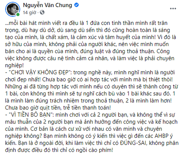 Nhạc sĩ Nguyễn Hồng Thuận nêu quan điểm khác 180 độ với Khắc Việt giữa lùm xùm Nathan Lee 'chốt đơn' loạt hit của Cao Thái Sơn - 3 Nhạc sĩ Nguyễn Hồng Thuận nêu quan điểm khác 180 độ với Khắc Việt giữa lùm xùm Nathan Lee 'chốt đơn' loạt hit của Cao Thái Sơn - 3
