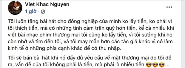 Nhạc sĩ Nguyễn Hồng Thuận nêu quan điểm khác 180 độ với Khắc Việt giữa lùm xùm Nathan Lee 'chốt đơn' loạt hit của Cao Thái Sơn - 2 Nhạc sĩ Nguyễn Hồng Thuận nêu quan điểm khác 180 độ với Khắc Việt giữa lùm xùm Nathan Lee 'chốt đơn' loạt hit của Cao Thái Sơn - 2