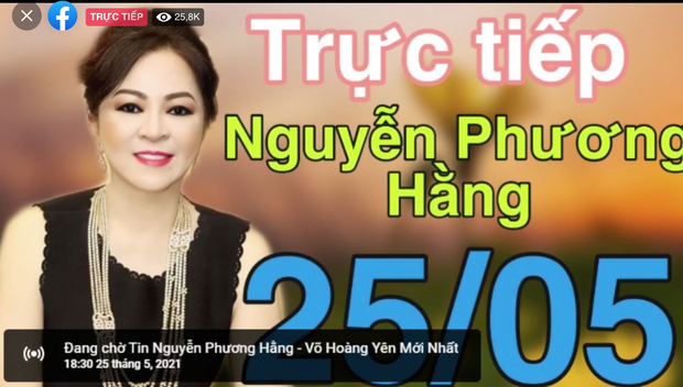 Hơn 300k người xem, bà Nguyễn Phương Hằng phá kỷ lục livestream Việt Nam trên Facebook - 3 Hơn 300k người xem, bà Nguyễn Phương Hằng phá kỷ lục livestream Việt Nam trên Facebook - 3