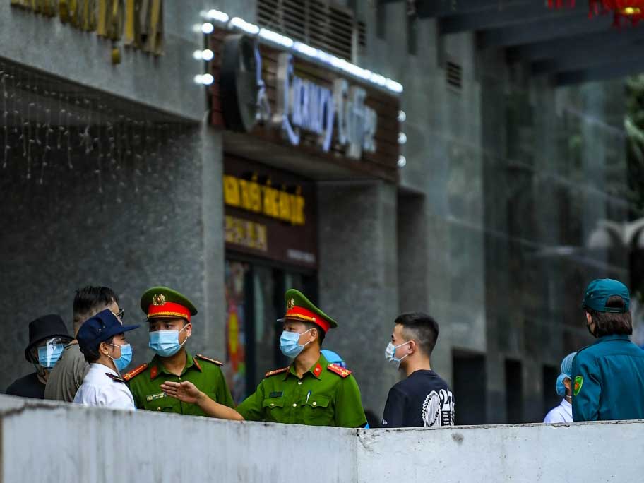 Hà Nội: Một số chiến sĩ công an là F1 của ca nhiễm COVID-19 ở Goldmark City - 1 Hà Nội: Một số chiến sĩ công an là F1 của ca nhiễm COVID-19 ở Goldmark City - 1