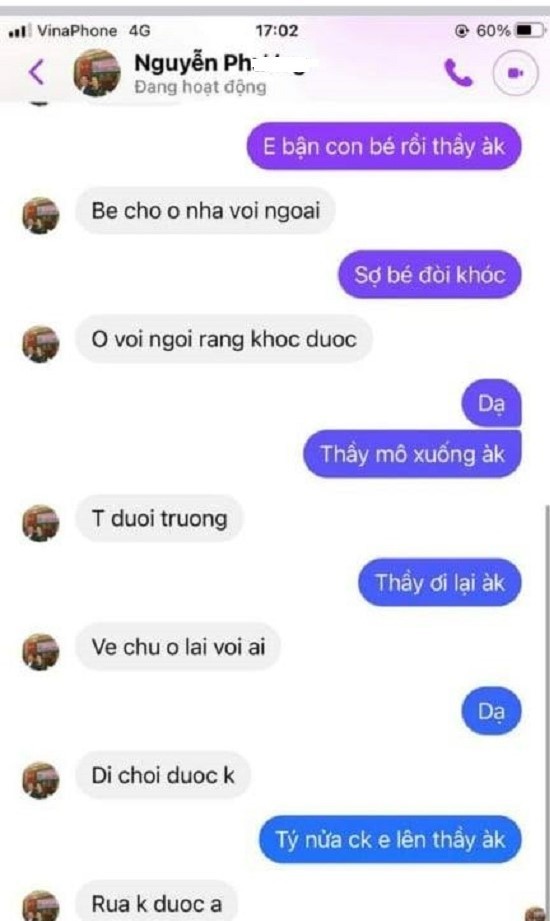 Quảng Bình: Thầy hiệu trưởng nhắn tin rủ nữ giáo viên ra đê chơi gây xôn xao dư luận - 1 Quảng Bình: Thầy hiệu trưởng nhắn tin rủ nữ giáo viên ra đê chơi gây xôn xao dư luận - 1