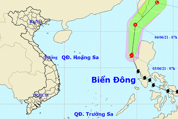 Bão Choi-wan vào Biển Đông, thành cơn bão số 1 năm 2021 Bão Choi-wan vào Biển Đông, thành cơn bão số 1 năm 2021