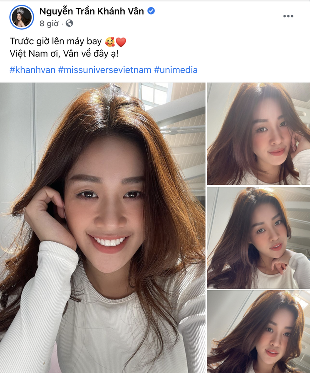 Khánh Vân đã lên máy bay về nước sau 1 tháng mắc kẹt ở Mỹ, không quên chúc mừng tuyển Việt Nam thắng 4-0 trước Indonesia - 3 Khánh Vân đã lên máy bay về nước sau 1 tháng mắc kẹt ở Mỹ, không quên chúc mừng tuyển Việt Nam thắng 4-0 trước Indonesia - 3