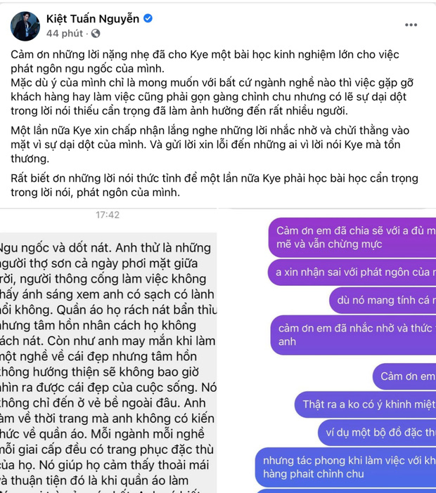 Stylist xúc phạm người lao động tiếp tục đăng bài 'cảm ơn những lời nặng nhẹ' nhưng vội xoá ngay? - 2 Stylist xúc phạm người lao động tiếp tục đăng bài 'cảm ơn những lời nặng nhẹ' nhưng vội xoá ngay? - 2