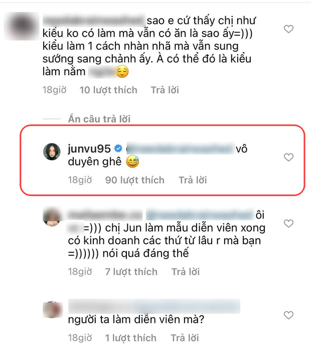 Jun Vũ phản ứng khi bị mỉa mai 'không làm vẫn có ăn' và đặt điều đang làm nghề nhạy cảm? - 1 Jun Vũ phản ứng khi bị mỉa mai 'không làm vẫn có ăn' và đặt điều đang làm nghề nhạy cảm? - 1