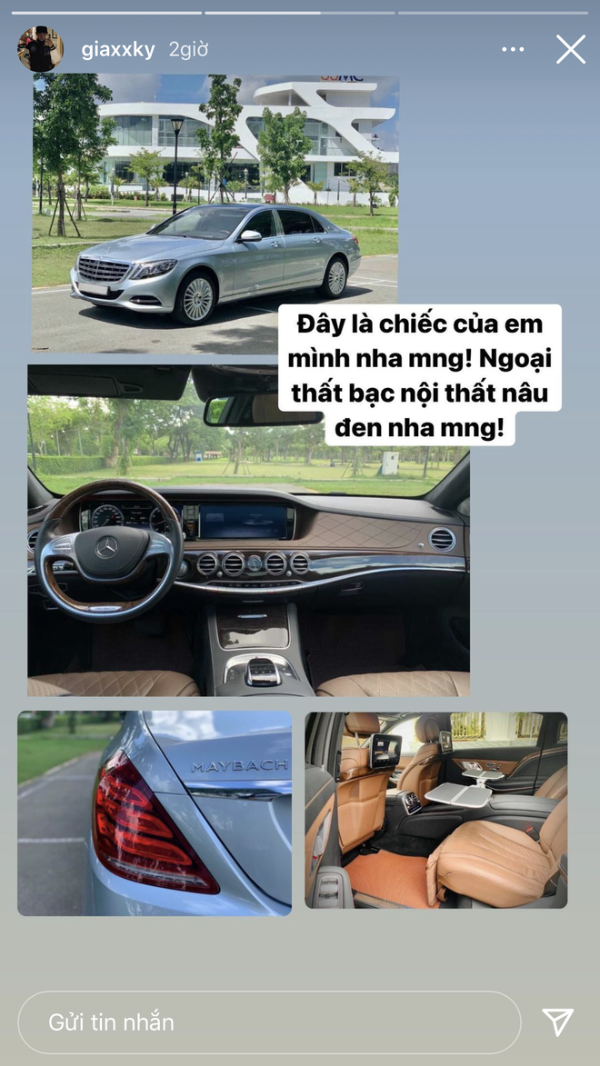 Rich kid Gia Kỳ bất ngờ rao bán 2 chiếc Maybach để ủng hộ Quỹ vaccine Covid-19: Chơi đẹp thật sự! - 3 Rich kid Gia Kỳ bất ngờ rao bán 2 chiếc Maybach để ủng hộ Quỹ vaccine Covid-19: Chơi đẹp thật sự! - 3