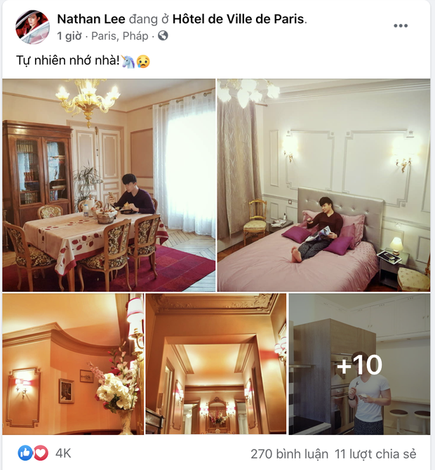 Nathan Lee khoe nội thất khách sạn 2 nghìn tỷ ở Pháp, từng ngóc ngách đều nguy nga như cung điện khiến dân tình choáng váng Nathan Lee khoe nội thất khách sạn 2 nghìn tỷ ở Pháp, từng ngóc ngách đều nguy nga như cung điện khiến dân tình choáng váng