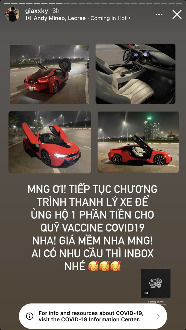 Rich kid 2k3 đi Maybach tiếp tục rao bán 2 chiếc xe chục tỷ ủng hộ Quỹ vaccine Covid-19 - 2 Rich kid 2k3 đi Maybach tiếp tục rao bán 2 chiếc xe chục tỷ ủng hộ Quỹ vaccine Covid-19 - 2