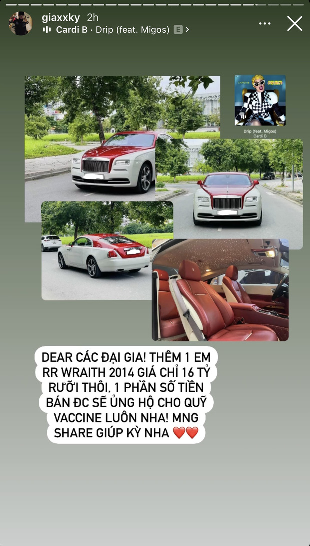 Rich kid 2k3 đi Maybach tiếp tục rao bán 2 chiếc xe chục tỷ ủng hộ Quỹ vaccine Covid-19 - 3 Rich kid 2k3 đi Maybach tiếp tục rao bán 2 chiếc xe chục tỷ ủng hộ Quỹ vaccine Covid-19 - 3