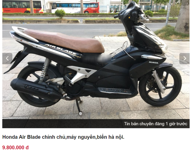 Xe tay ga Honda Air Blade giá chưa đến 10 triệu đồng rẻ 'giật mình' - 1 Xe tay ga Honda Air Blade giá chưa đến 10 triệu đồng rẻ 'giật mình' - 1