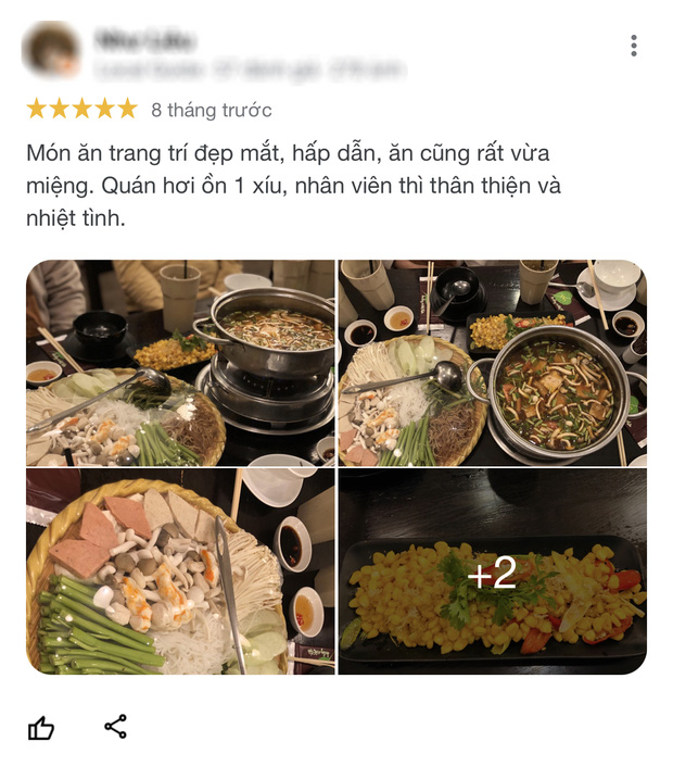 Giữa ồn ào với con trai nuôi Hồ Văn Cường, nhà hàng chay của ca sĩ Phi Nhung nhận 'bão' 1 sao từ cộng đồng mạng - 3 Giữa ồn ào với con trai nuôi Hồ Văn Cường, nhà hàng chay của ca sĩ Phi Nhung nhận 'bão' 1 sao từ cộng đồng mạng - 3